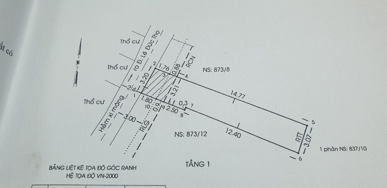 Lộ giới nhằm cảnh báo cư dân không được xâm lấn đất trái phép